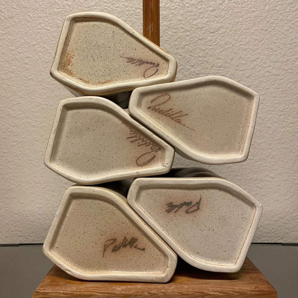 Rodolfo Padilla stacking mugs